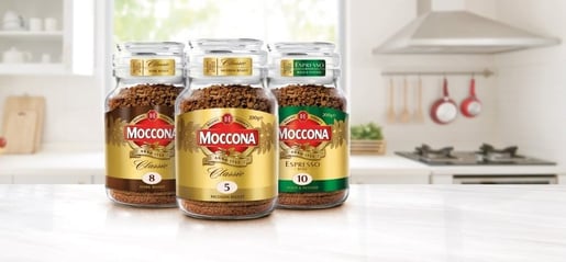 Moccona jars